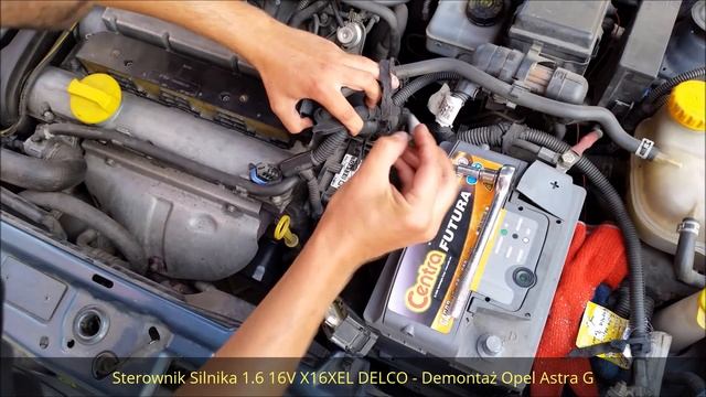 Sterownik Silnika 1.6 16V X16XEL DELCO - Demontaż Opel Astra G - DELCO | ForumWiedzy