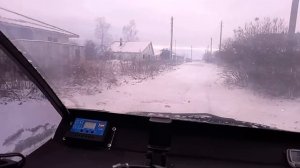 Веломобиль зимой, поездка на педалях без мотора. Часть шестая