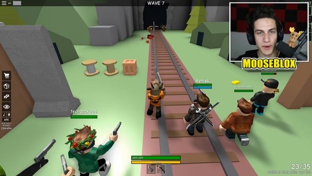 24 HOUR HAUNTED HOUSE CHALLENGE IN ROBLOX! (ROBLOX HALLOWEEN) смотреть онлайн