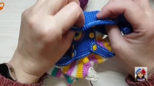 Платье- сарафанчик на куклу Паола Рейна спицами* Мастеркласс*