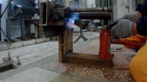 Как можно выпрямить траверсу на мото