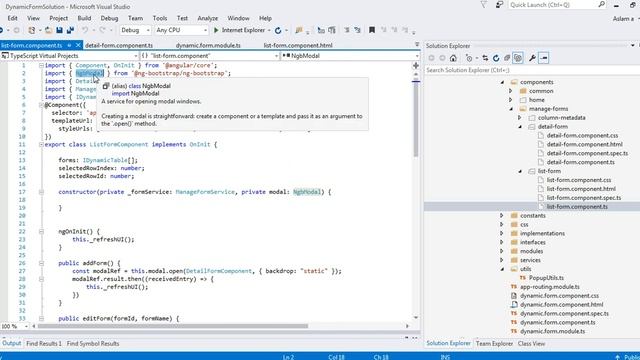 Angular Modal Dialog смотреть онлайн