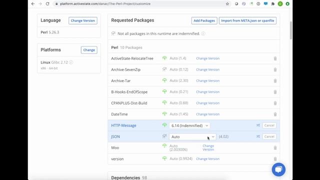 ActiveState Platform Demo: Indemnified builds with ActiveState смотреть онлайн