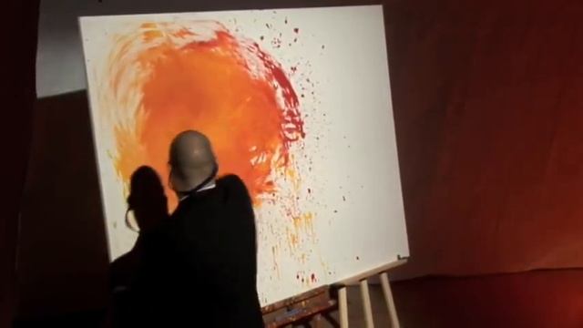 VIDEO1. FLAMENCO PAINTING PERFORMANCE смотреть онлайн