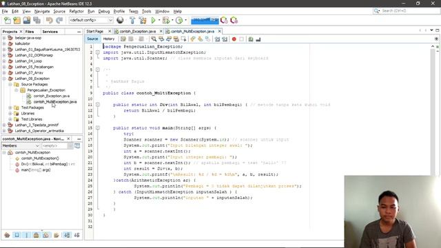 OOP Try...Catch; Exception Handling | Bagus Rian Kusuma(19630703) смотреть онлайн