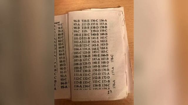 TQDK Банк Тестов по Математике 2001 год 3 Часть - Ответы смотреть онлайн