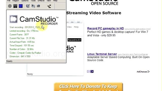 Скачать программу Camstudio | СamStudio - обзор смотреть онлайн