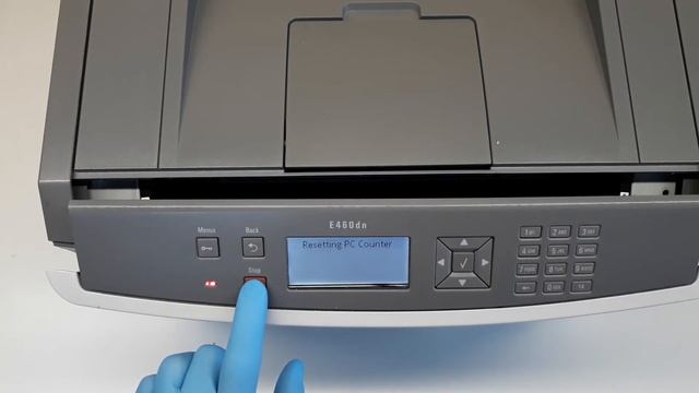 HOW TO RESET PC KIT COUNTER ON LEXMARK E460DN. DRUM RESET. смотреть онлайн