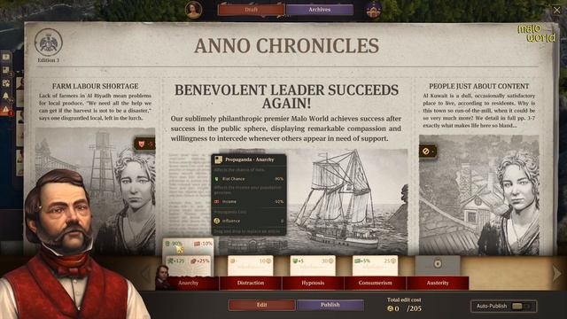 Anno 1800 السياسة القذرة | مستوى صعب #2 | انو смотреть онлайн