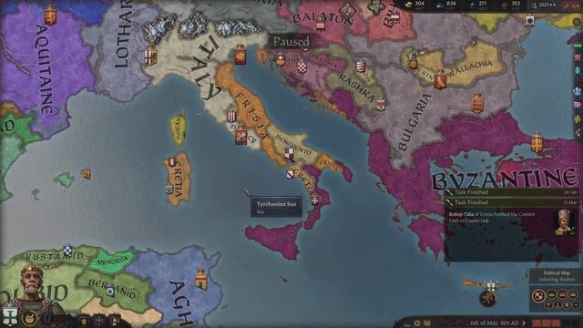 NORSE KARLING? Don't mind if I take your land - Crusader Kings 3 - Meditterania Megacampaign 11 смотреть онлайн