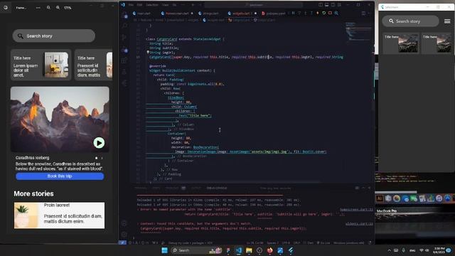 Flutter Stylish UI Designing | Speed coding | Coding mentor смотреть онлайн