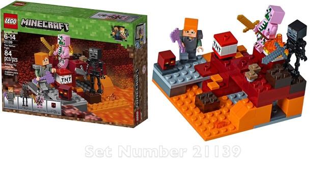 All LEGO Minecraft Sets from 2012 up to Spring 2021 Compilation of all Sets