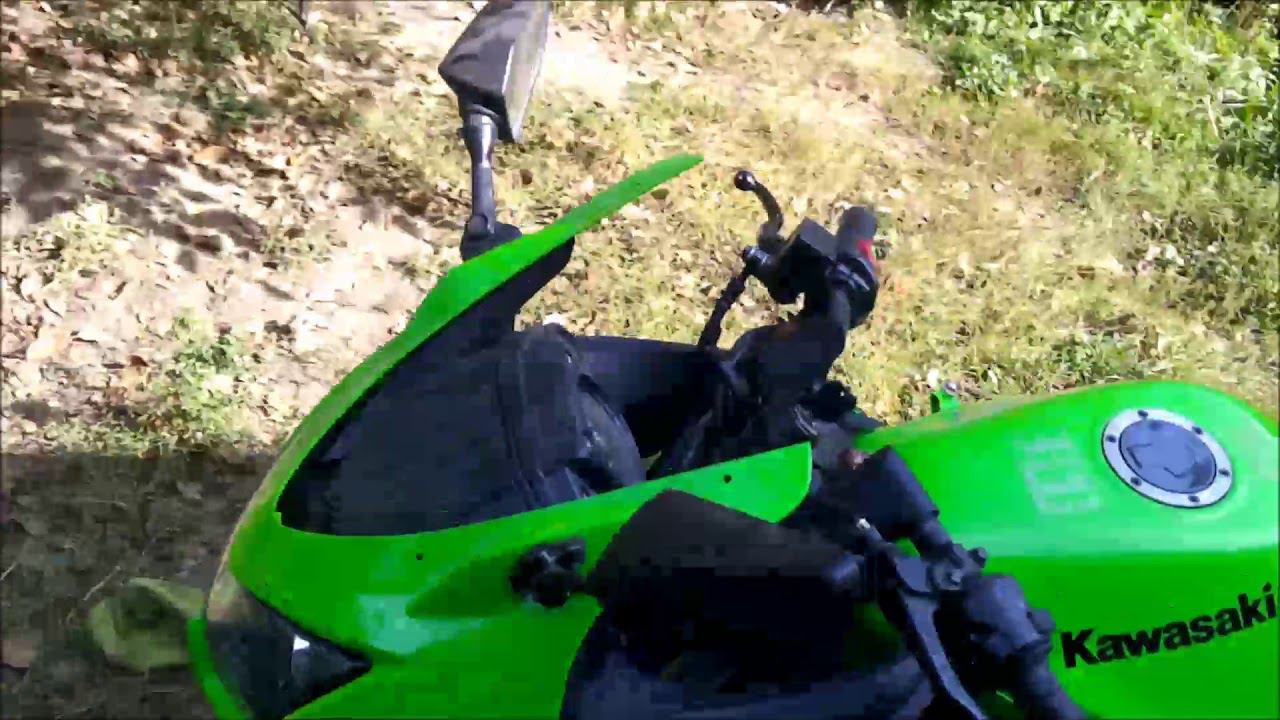 Запуск Kawasaki Ninja 250R после замены рамы смотреть онлайн