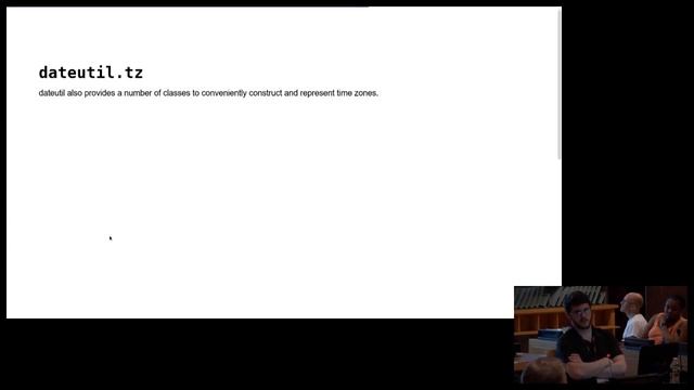 python-dateutil: A delightful romp in the never-confusing world of dates and times смотреть онлайн