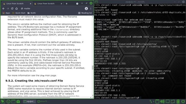 System Configuration : #Linux From Scratch 11.1 – Ep 22 смотреть онлайн