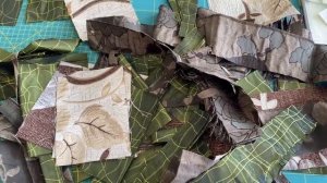 Покрывало на заказ готово! Лоскутный блок Исчезающий квадрат. Шьем из остатков штор. Печворк Ч. 3
