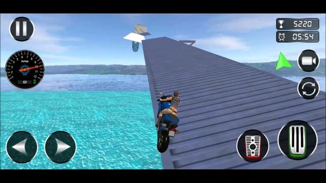 Mega Ramp Bike Stunt Racing Game - #3 | Bike Stunt Racing Game | Motorcycle Race 3D Game | Bike Gam смотреть онлайн