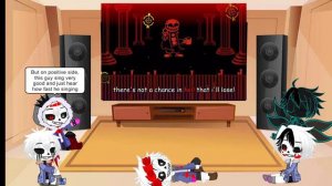BAD SANSES REACT TO SUDDEN CHANGE SANS WITH LYRICS
