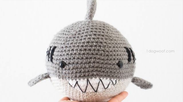 Crochet Shark Swimming