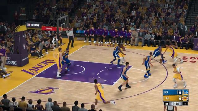 Lakers Vs Warriors NBA 2K19 Gameplay l PS4 Pro 3 смотреть онлайн