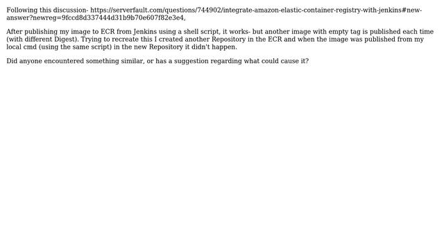 Publish docker images to AWS ECR from Jenkins смотреть онлайн