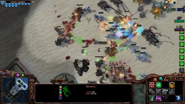 24HP REGEN/S UNDYING STUKOV - Weekly Brawl [Starcraft 2 Direct Strike] смотреть онлайн