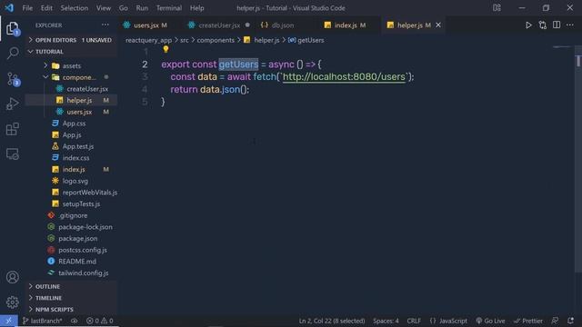 React Query with React Application - Fetching Server Data смотреть онлайн