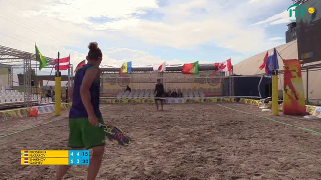 BOYS' DOUBLES U 16 FIRST ROUND - PROSHKIN / NAZAROV vs SHAKHOV / GASHEV - SPB BEACH TENNIS CUP 2019 смотреть онлайн
