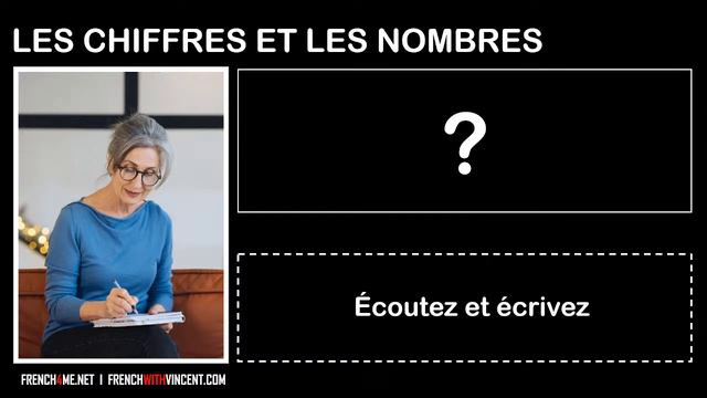 French Numbers Dictation I Listen and Write смотреть онлайн