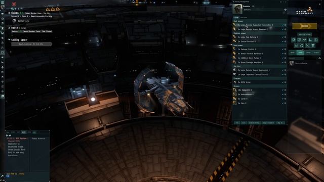 EVE online: Пиратская крепость Гуристас (Guristas Forward Operating base) смотреть онлайн