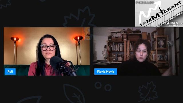 IM-MYI-GRANT Podcast - talking and debating with FLAVIA HEVIA about artistic life abroad смотреть онлайн