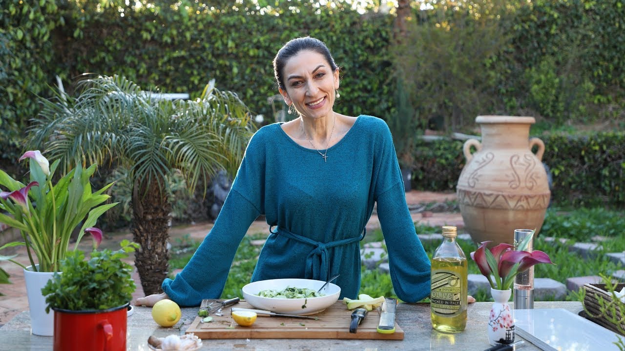 Салат из Цукини - Постное Меню - Рецепт от Эгине - Heghineh смотреть онлайн