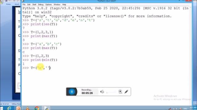 PYTHON TUPLE METHODS|| HOW TO CONVERT LIST INTO TUPLE|| XI IP|| XI CS||XII IP||XII CS|| смотреть онлайн