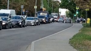 Полиции с сиренами в Москве и Сочи