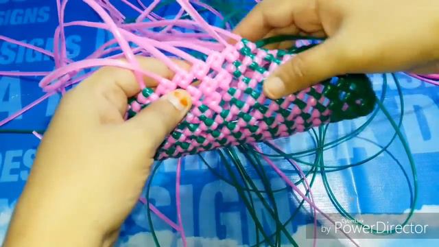 heart design in plastic wire basket with handle making model 13