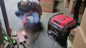 инверторный генератор, варим