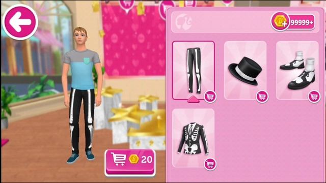 Play With Me! Barbie Cafe Craze + New Halloween Trick or Treat Costume смотреть онлайн