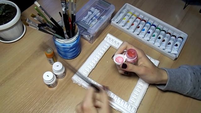 |Как сделать рамку|DIY|рамка для фото | смотреть онлайн