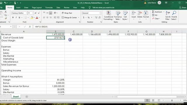 Excel Module 3 Textbook Project-Part 1 смотреть онлайн