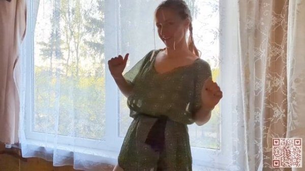 Dancing at the window