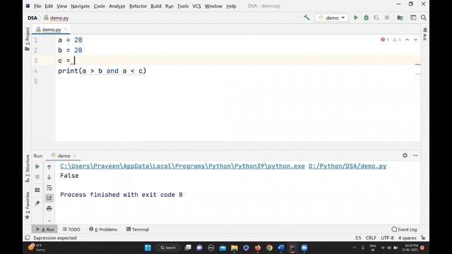 Python for Beginners | 8. Operators | Data Engineering смотреть онлайн