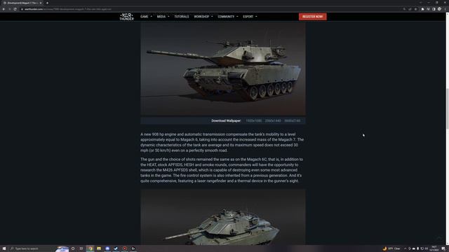 War Thunder - Upcoming Content - Magach 7C смотреть онлайн