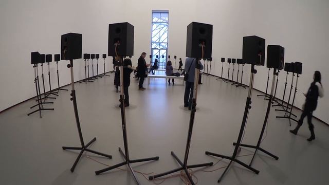 The Forty Part Motet 2001 Janet Cardiff 1957 MoMA New York Fondation Louis Vuitton Paris смотреть онлайн