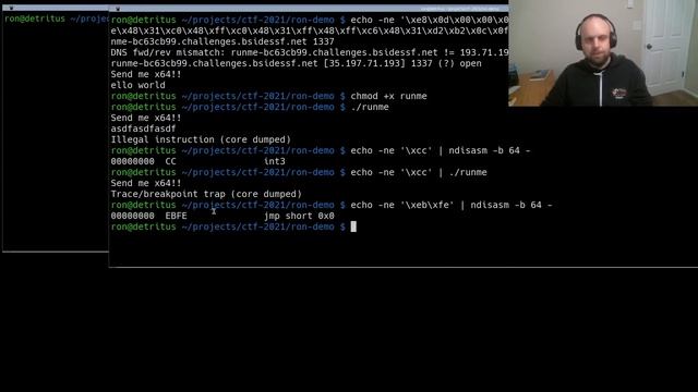 BSidesSF 2021 - CTF Introduction (Ron Bowes) смотреть онлайн