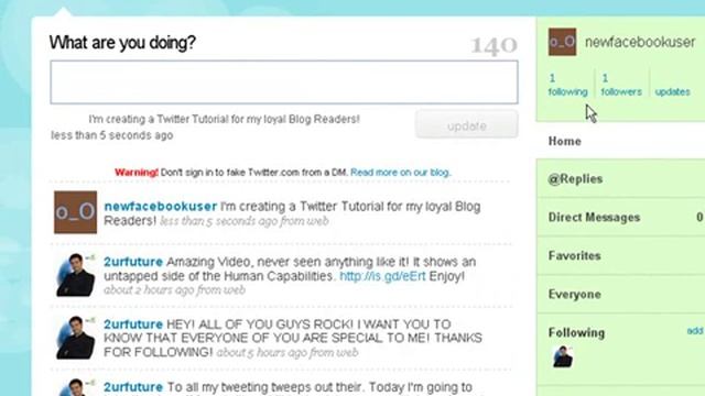 Twitter Tutorial - Getting Started смотреть онлайн