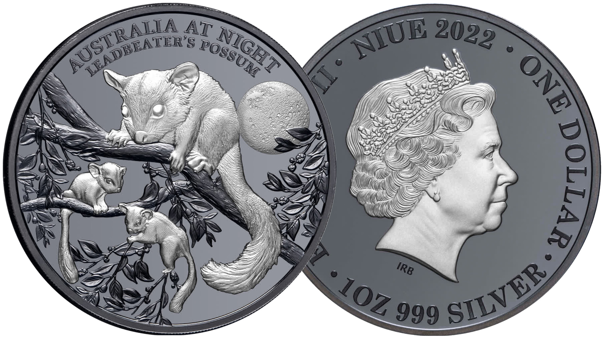 Беличий кускус 1 доллар Ниуэ. смотреть онлайн