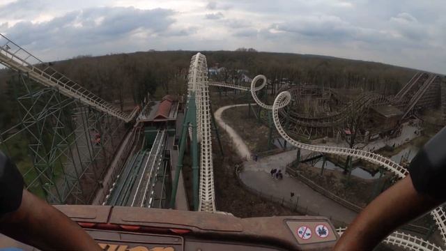 PYTHON onride - EFTELING[4K 60FPS] смотреть онлайн