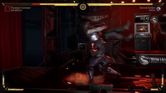 Mortal Kombat 11 - Jax Vs Geras (Very Hard) смотреть онлайн