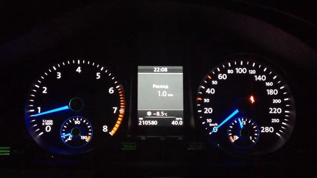 Приборка от Passat CC