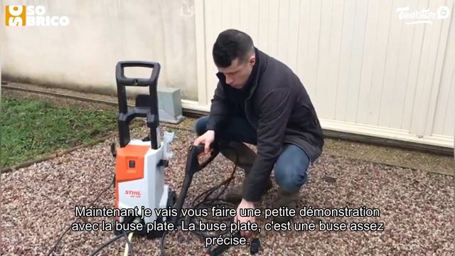 Notre Ambassadeur Mathieu et le Nettoyeur haute pression RE 100 - STIHL - 4950-012-4500 ! смотреть онлайн